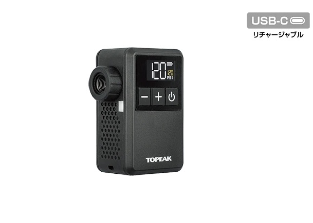 TOPEAK(トピーク) 電動エアーポンプ E- ブースター デジタル ミニ(E-BOOSTER DIGITAL MINI)